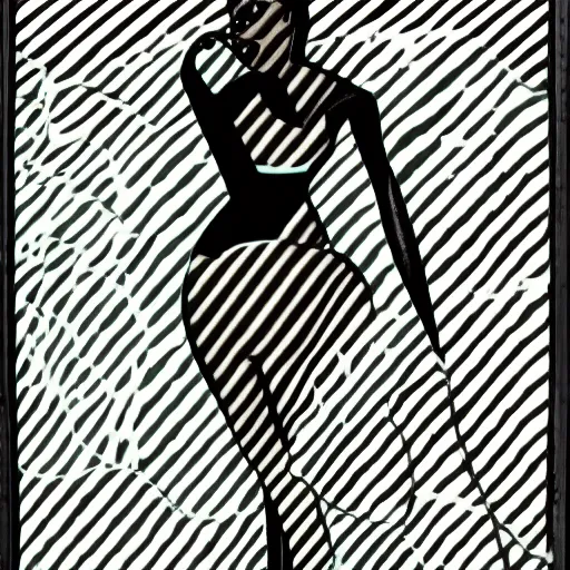 Prompt: african american version of “Drowning Girl” by Roy Lichtenstein