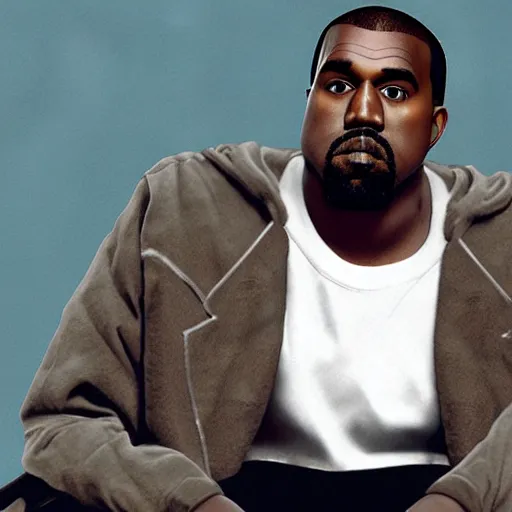 Prompt: kanye west as an n 6 4 game character model