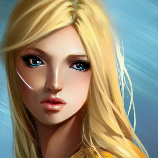 Image similar to blonde haired young gorgeous royal princess cute golden eyes concept art artstation pinterest wallpaper full hd high quality high resolution detailed beautiful epic masterpiece phenomenal incredible extraordinary amazing awesome spectacular exceptional astonishing astounding stunning magnificient wonderful marvelous