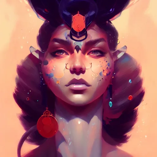 Prompt: a beautiful portrait of nubile entity, concept art by pete mohrbacher and guweiz and ilya kuvshinov, digital art, highly detailed, intricate, sharp focus, trending on artstation hq, deviantart, unreal engine 5, 4 k uhd image