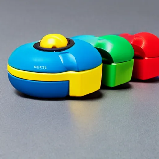 Image similar to product photo of a bop it toy called stop it