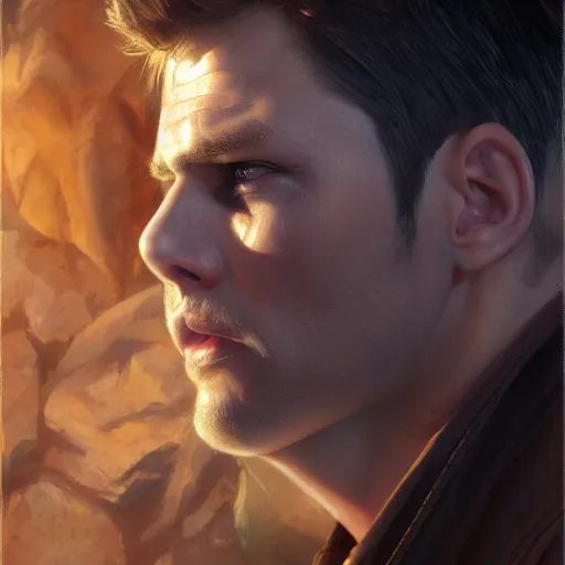 Prompt: Chibi Dean Winchester, detailed, centered, digital painting, artstation, concept art, donato giancola, Joseph Christian Leyendecker, WLOP, Boris Vallejo, Breathtaking, 8k resolution, extremely detailed, beautiful, establishing shot, artistic, hyperrealistic, beautiful face, octane render, cinematic lighting, dramatic lighting, masterpiece