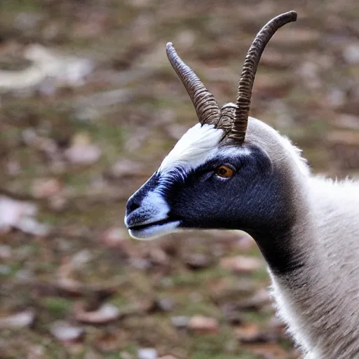 Image similar to goose goat hybrid