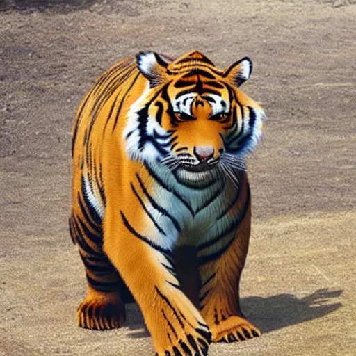 Image similar to Tiger Bear hybrid