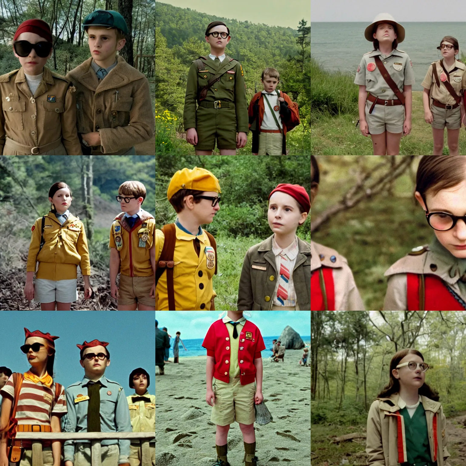 Prompt: a film still from moonrise kingdom ( 2 0 1 2 )