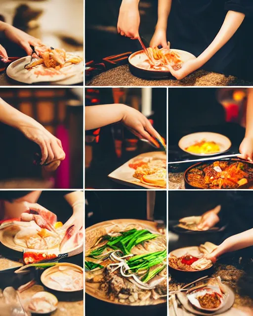 Image similar to Stock Photos of a beautiful Chinese woman preparing a traditional meal