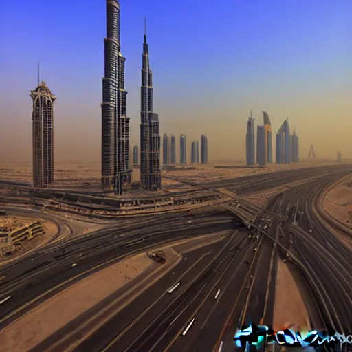 Image similar to gta : dubai by eric johannsen