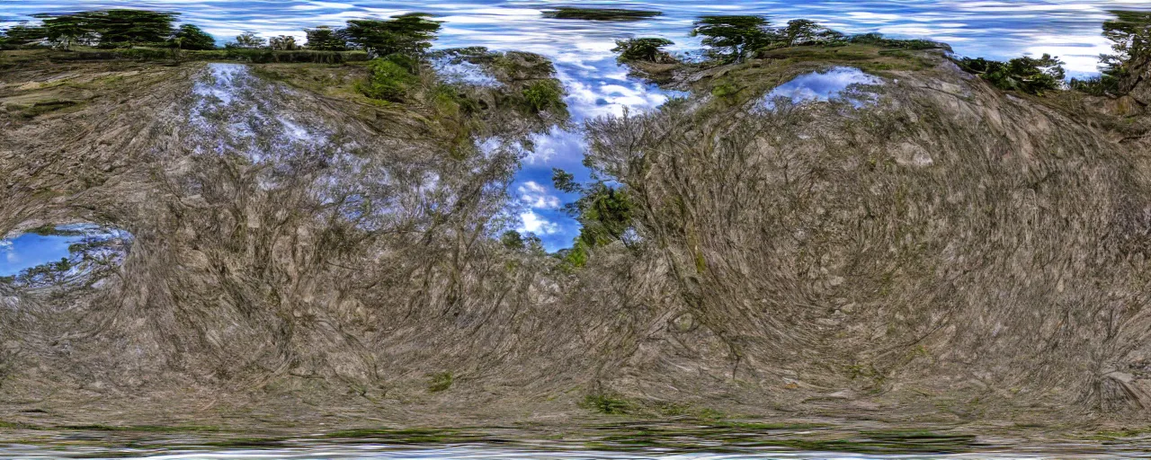 Image similar to equirectangular photography