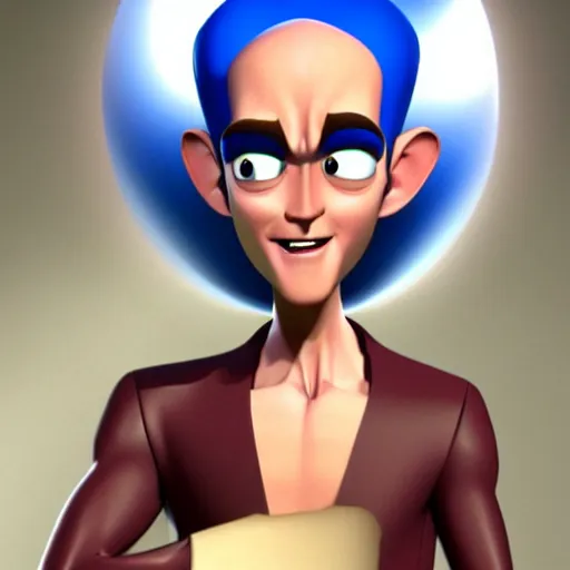 Image similar to meme of Megamind from animated movie Megamind