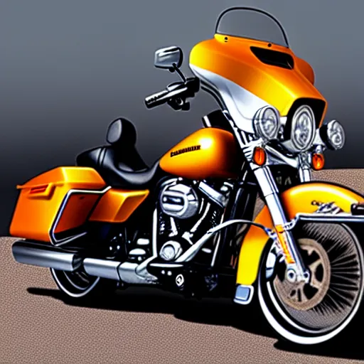 Image similar to a harley davidson car