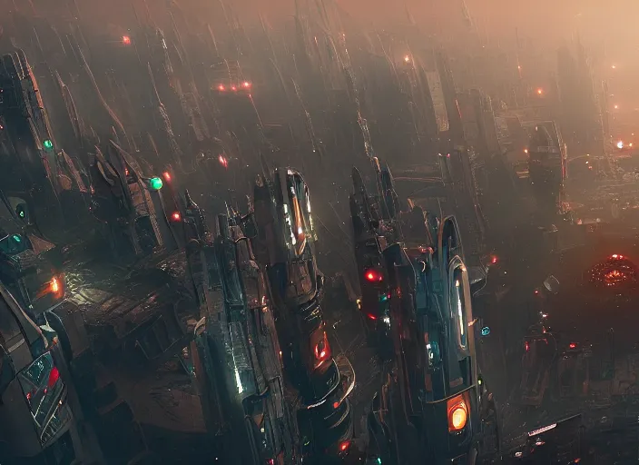 Image similar to a futuristic city with a giant eye in the center, cyberpunk art by neil blevins, cgsociety, fantasy art, dystopian art, cryengine, redshift