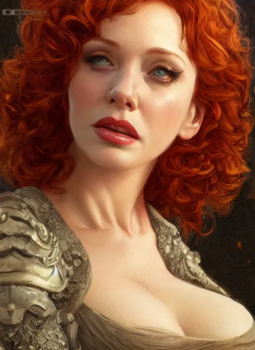 Image similar to Christina Hendricks as a ruggedly handsome heroine, tasteful, intricate, elegant, highly detailed, centered, digital painting, artstation, concept art, smooth, sharp focus, illustration, artgerm, donato giancola, Joseph Christian Leyendecker, WLOP