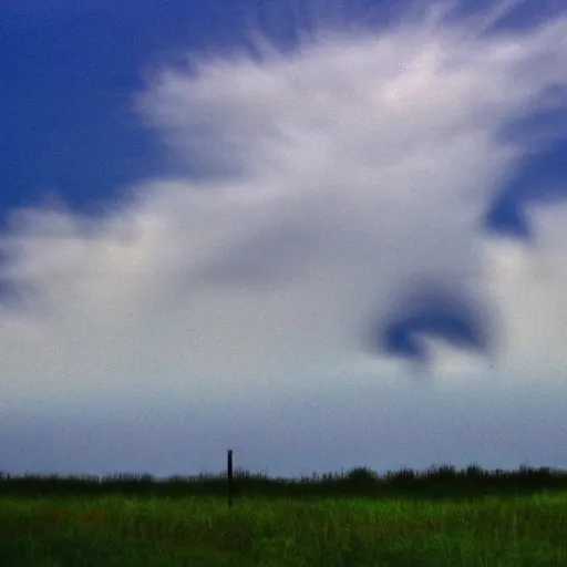 Image similar to clouds shaped like virgin mary