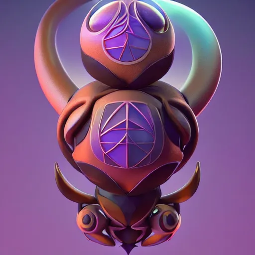Prompt: a psychic type pokemon:: by beeple and James Gilleard and Justin Gerard :: ornate, dynamic, particulate, intricate, elegant, highly detailed, centered, artstation, smooth, sharp focus, octane render, 3d