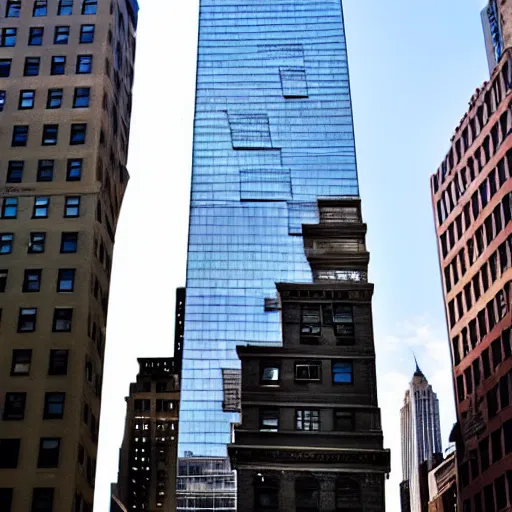 Image similar to the coolest building in new york, architecture