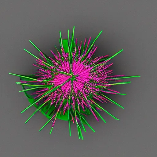 Image similar to a three dimensional representation of a four dimensional chive