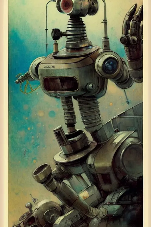 Image similar to ( ( ( ( ( 1 9 5 0 s retro future robot android science movie poster abstract. muted colors. ) ) ) ) ) by jean - baptiste monge!!!!!!!!!!!!!!!!!!!!!!!!!!!!!!