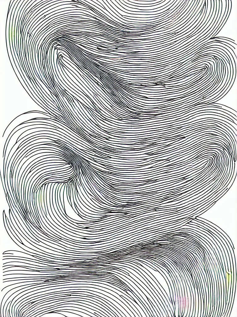 Image similar to wire lineart lines drawing of hermann hesse, bold lines, quick sketch, curves, smooth, spirals, curls, twists, musicality