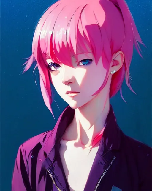 cute girl with pink hair | | very very anime!!!, fine | Stable Diffusion |  OpenArt