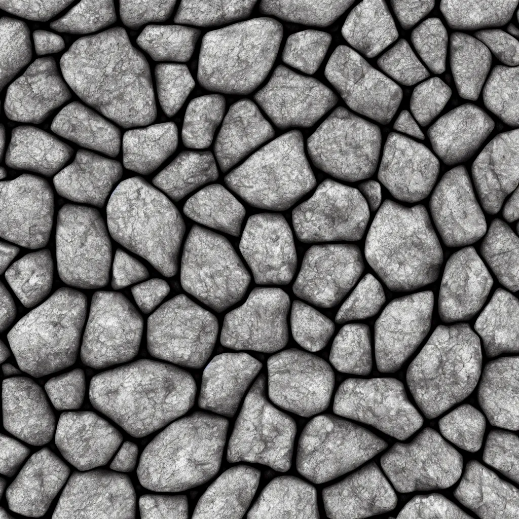 Prompt: cobblestone rock texture material, high detail, high definition, 8k, photorealistic,