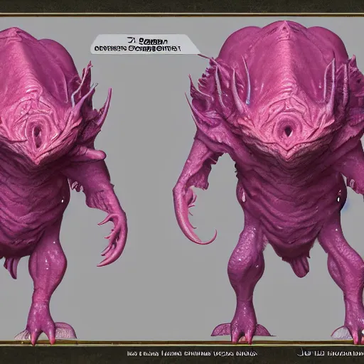 Image similar to jim henson studios creates zergling. concept creature. barlowe