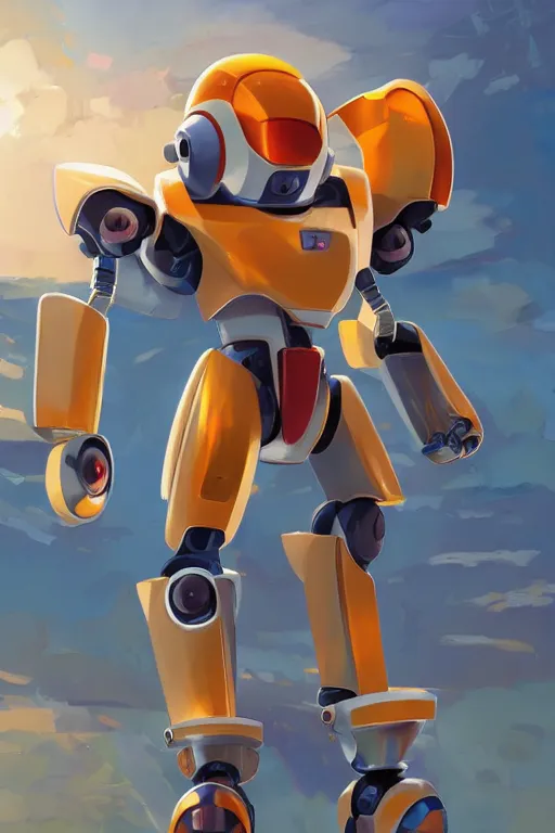 Image similar to metabots medabots medarotto medarot robot minimalist comics helmet mask neon cybereye, behance hd by jesper ejsing, by rhads, makoto shinkai and lois van baarle, ilya kuvshinov, rossdraws global illumination ray tracing hdr radiating a glowing aura