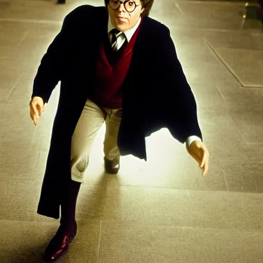 Prompt: james spader as harry potter, photography, movie,