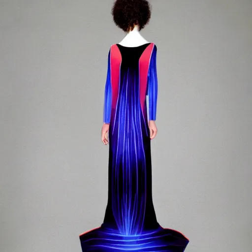 Image similar to a futuristic dress