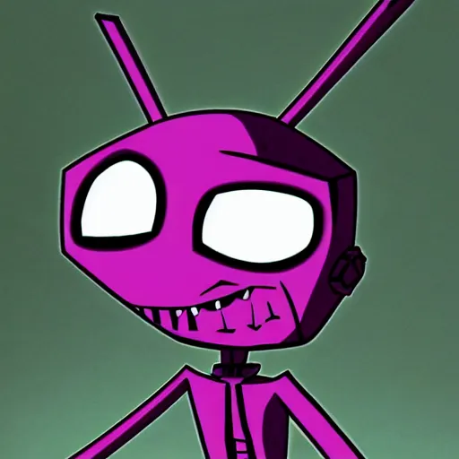 Image similar to tak from invader zim