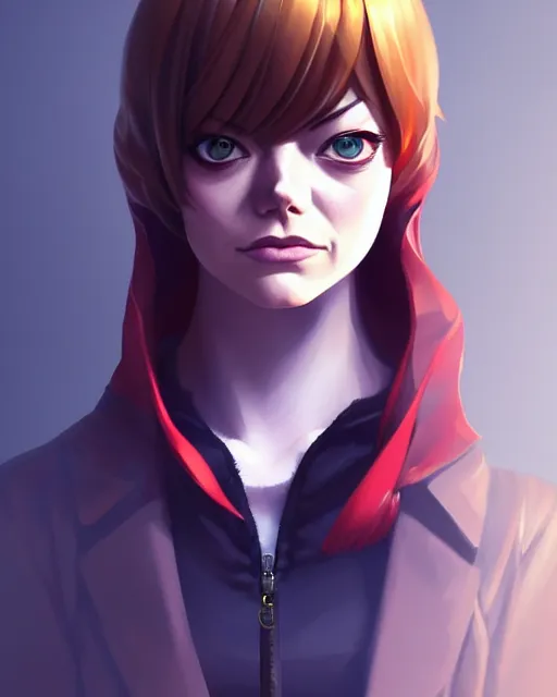 Prompt: emma stone as a thief, black clothing, mask, fantasy, portrait shinkai makoto studio ghibli studio key hideaki anno sakimichan stanley artgerm lau rossdraws james jean marc simonetti elegant highly detailed digital painting artstation pixiv