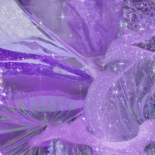 Prompt: crystethereal lavender atrium manipulation image layeredinfusion cybermonday lilac silver silver fuji image pastel lilac sparkle fuji surreal creations serene lilac sparkle grey lilac weeping sirens abstract image collage