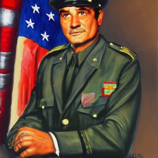 Image similar to painting of Lt. Columbo