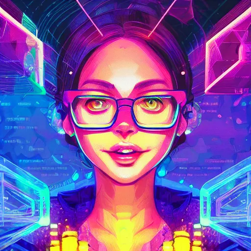 Image similar to skill magic geek inside matrix deepdream radiating a glowing aura stuff loot legends stylized digital illustration video game icon artstation lois van baarle, ilya kuvshinov, rossdraws,