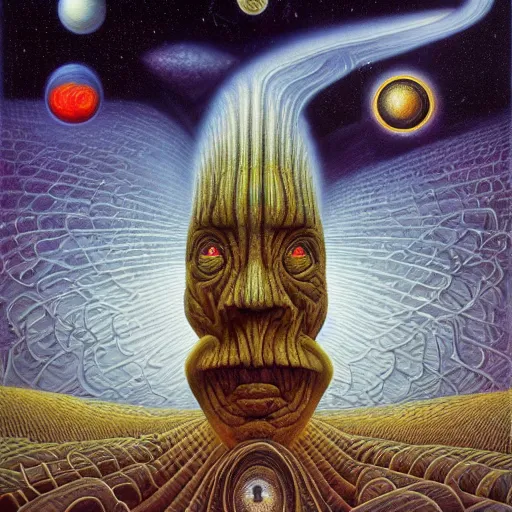 Prompt: NEBULA by jacek yerka, alex gray, zdzisław beksiński, dariusz zawadzki, jeffrey smith and h.r. giger, oil on canvas, 8k highly professionally detailed, trending on artstation