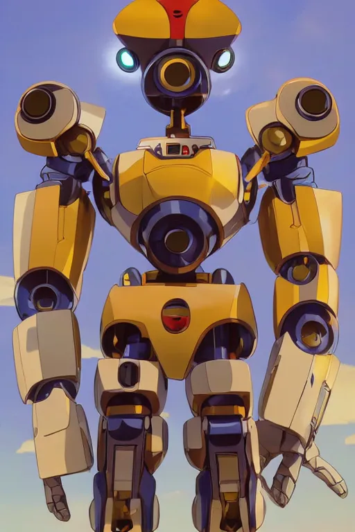 Image similar to metabots medabots medarotto medarot robot minimalist comics, behance hd by jesper ejsing, by rhads, makoto shinkai and lois van baarle, ilya kuvshinov, rossdraws global illumination ray tracing hdr radiating a glowing aura