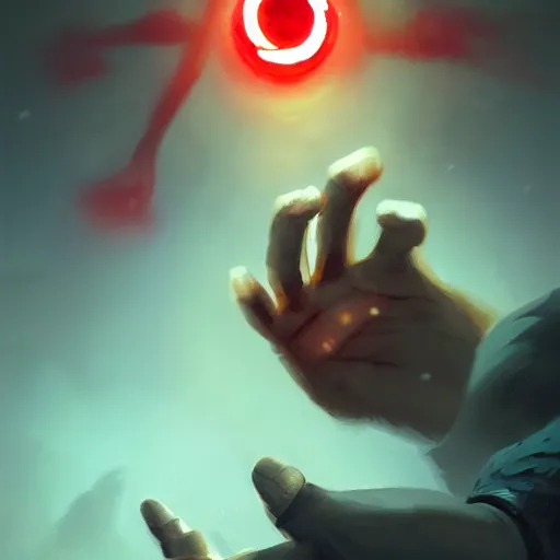 Prompt: glowing hands with fingers floating, stop sign stop sign, stop sign, stop sign, glowing fingers, red theme, bright art masterpiece artstation. 8 k, sharp high quality artwork in style of jose daniel cabrera pena and greg rutkowski, concept art by tooth wu, blizzard warcraft artwork, hearthstone card game artwork, human anatomy