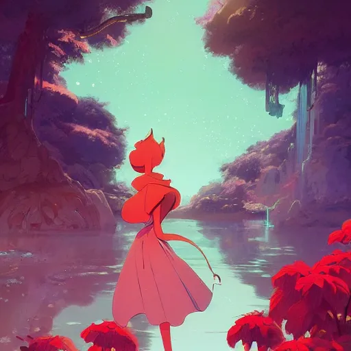 Image similar to a beutiful fairy, poetic setting, dreamlike, artstation, elegant, highly detailed, digital painting, concept art, smooth, sharp focus, illustration, art by don bluth and michel ocelot and makoto shinkai and tom whalen and atey ghailan and akihiko yoshida