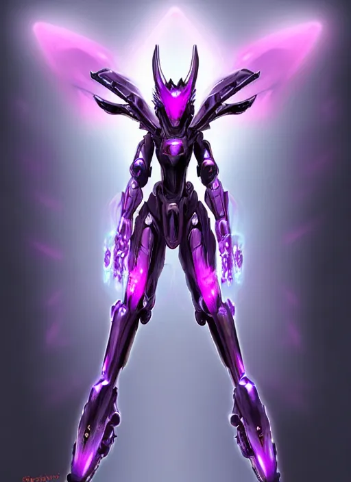 Image similar to cinematic goddess close shot, cosmic sized beautiful stunning elegant hot giant robot mecha female dragon, sharp cyborg dragon head, sharp metal ears, led glowing purple eyes, smooth fuschia skin, smooth silver armor, floating in space, epic proportions, macro, epic size, epic scale, furry art, dragon art, giantess art, warframe fanart, furaffinity, octane