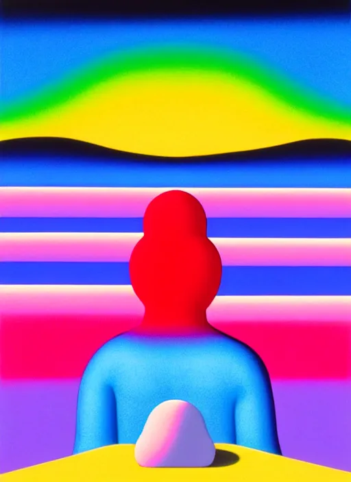 Image similar to beyond wolds by shusei nagaoka, kaws, david rudnick, airbrush on canvas, pastell colours, cell shaded, 8 k