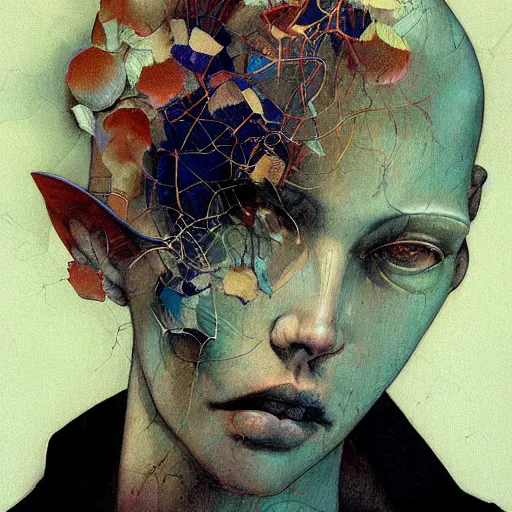 Prompt: citizen portrait soft light painted by james jean and dave mckean and erik jones, inspired by perfect blueanime, smooth face feature, intricate oil painting, high detail illustration, sharp high detail, manga and anime 1 9 9 9