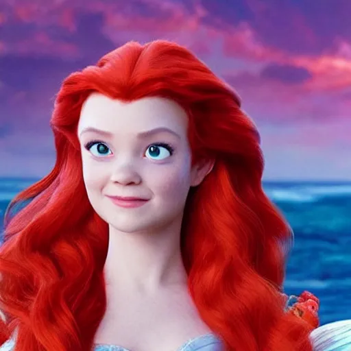 Prompt: “Ariel from the little mermaid live action 4K detailed”