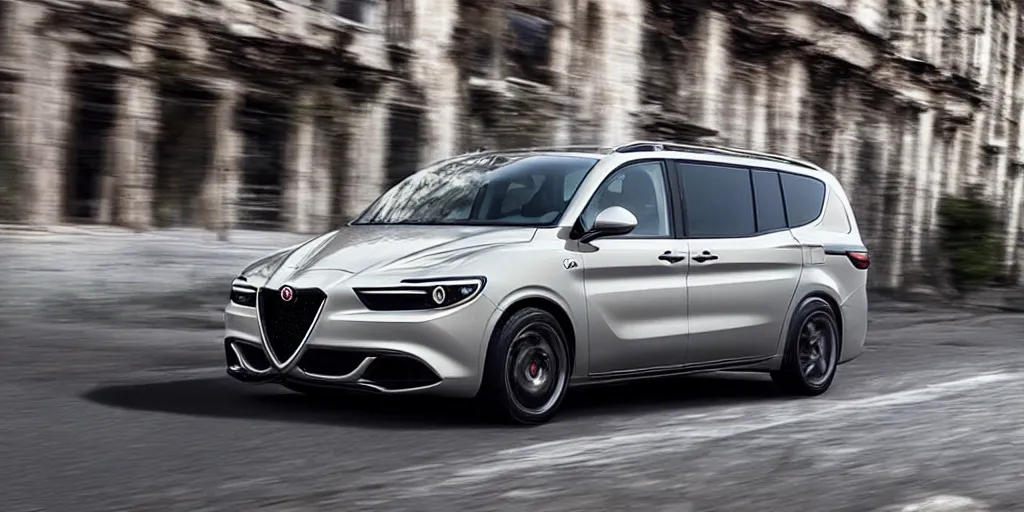 Prompt: “2022 Alfa Romeo Minivan”