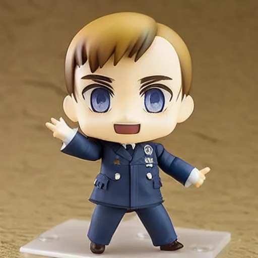 Image similar to adolf hitler, an anime nendoroid of hitler, figurine, detailed product photo