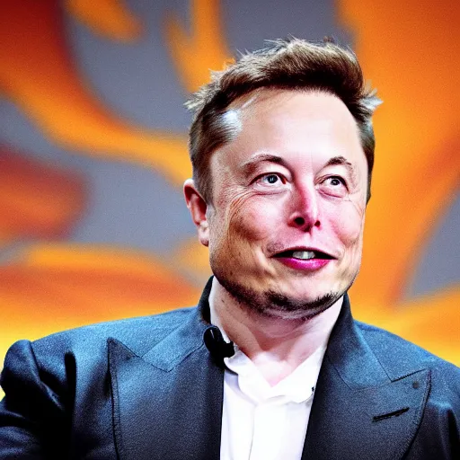 Image similar to elon musk as goku