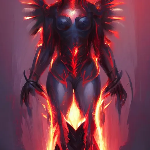 Prompt: inferno monolith, by ross tran, trending on artstation