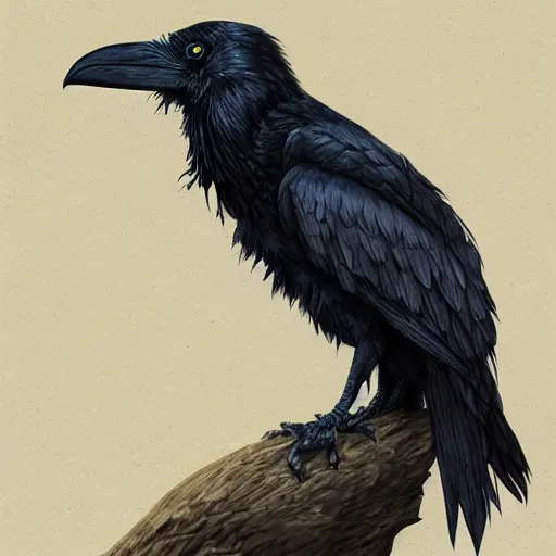 Prompt: raven watching the world underneath, d & d, fantasy, intricate, elegant, highly detailed, digital painting, artstation, concept art, smooth, sharp focus, illustration, art by dragolisco