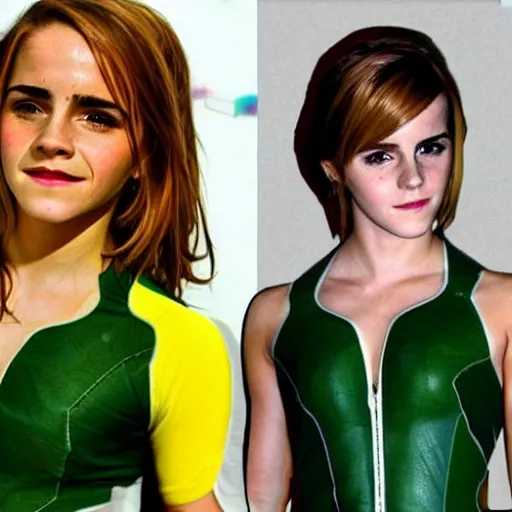 Image similar to Emma Watson as samus aran