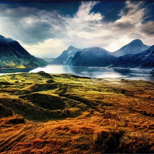 Image similar to a breathtaking landscape image, landscape, 4k, photorealistic