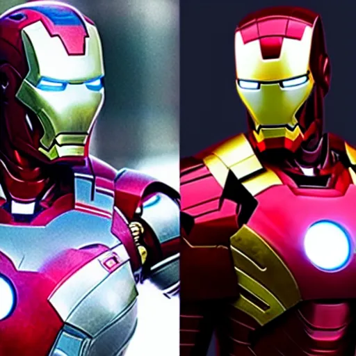 Prompt: cosplay iron man, beautiful girl, hyper realism, many details, high quality,