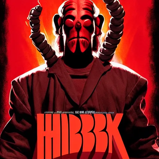 Image similar to twizzlers!!!! hellboy, movie poster, high detail